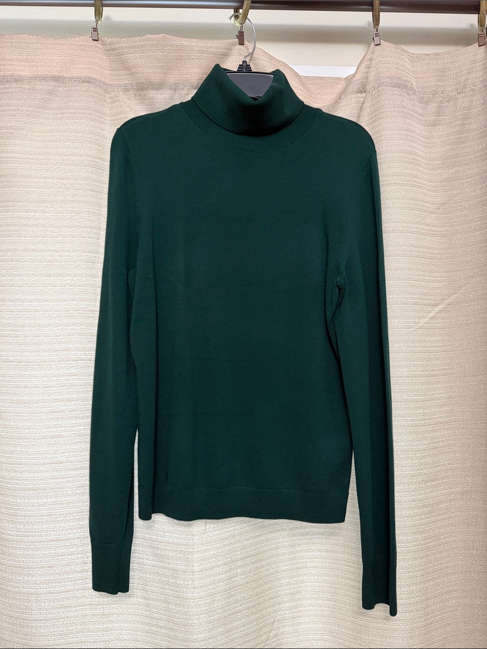 Express Forest Green Turtleneck Sweater